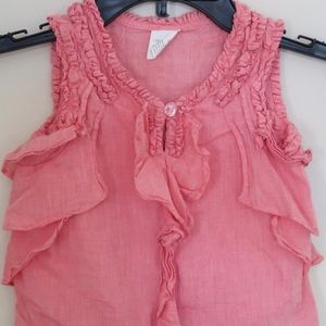 Crewcuts cotton tank sz 2